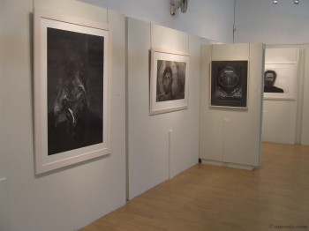 Photograph from a solo exhibition at the City of Athens Cultural Centre, 2009.